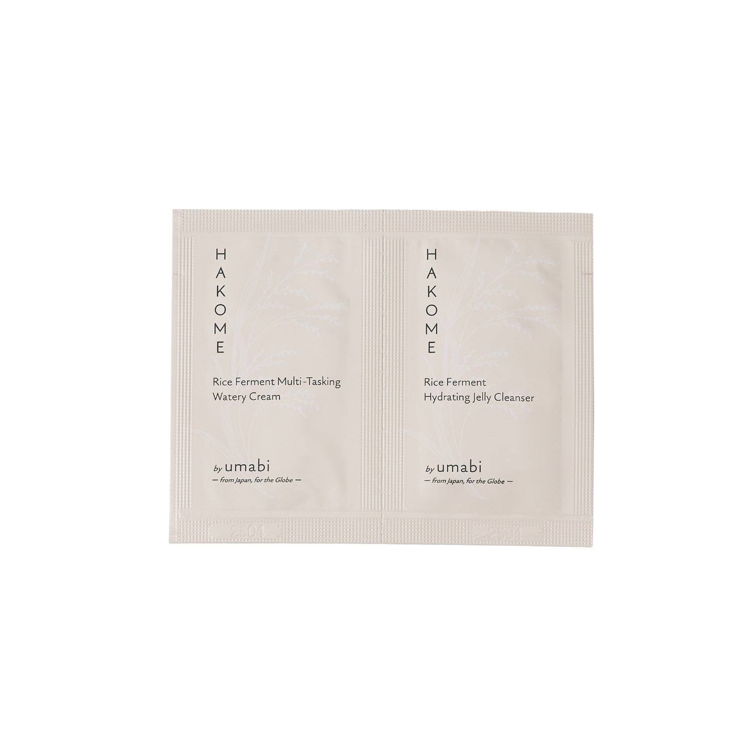 〈Special Offer - Trial Pouch Set (3 Uses)〉Rice Ferment Hydrating Jelly Cleanser &amp; Rice Ferment Multi-Tasking Watery Cream (One per Customer)